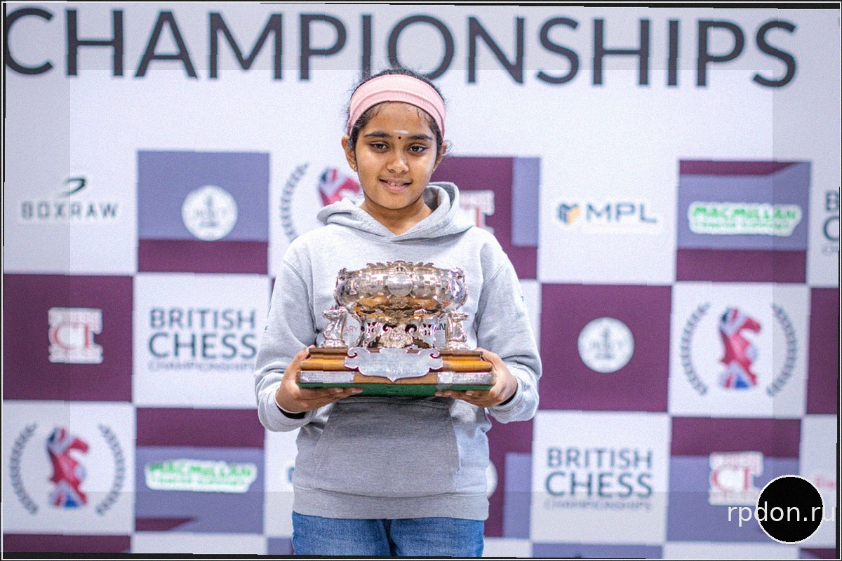 11-летняя Бодхана Сиванандан стала самой юной чемпионкой Великобритании по шахматам, установив рекорд